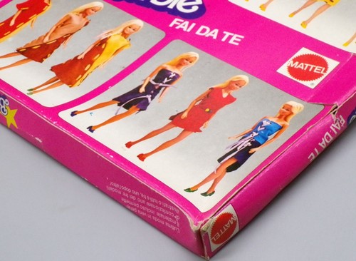 De colección 1980 Italia Mattel BARBIE Hágalo usted mismo Traje HÁGALO USTED MISMO KIT hágalo usted mismo ¡Sin precio base! - Imagen 10 de 10