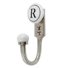 MarktSq Alphabet R Ceramic Wall Hook