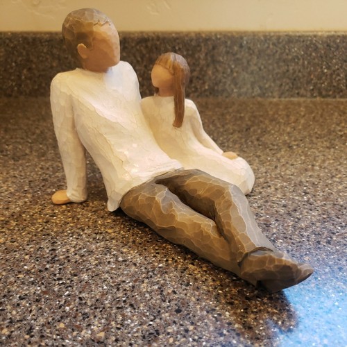New W/O Box~Willow Tree~☆FATHER & DAUGHTER☆LTD EDITION~HAND PAINTED~SUSAN LORDI - Picture 10 of 12