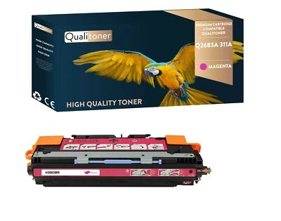 Toner pour HP Q2683A 311A Compatible (Magenta) x1 QUALITONER - Photo 1/4