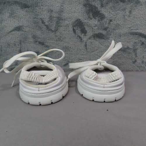 BUILD A BEAR Sketchers Shoes White Yellow Glitter Charm Sneakers BAB BABW - Picture 5 of 5