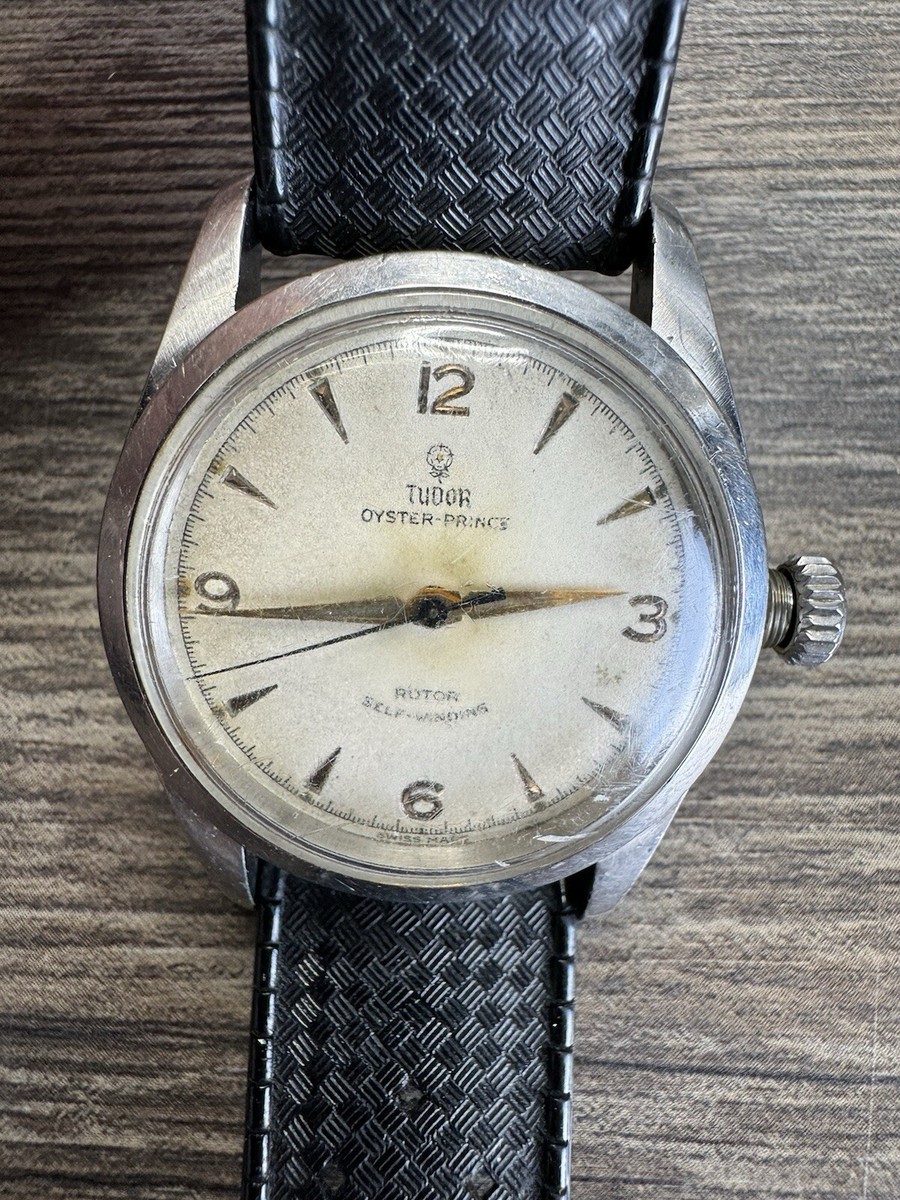 1950's Vintage Men's Tudor Oyster Prince Self Winding 7909 1950's Vintage Men's Tudor Oyster Prince Self Winding 7909