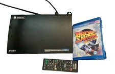 Sony BluRay Disc/DVD BDP-BX18 Player HDMI Cable Remote DVD Set Tested Works READ