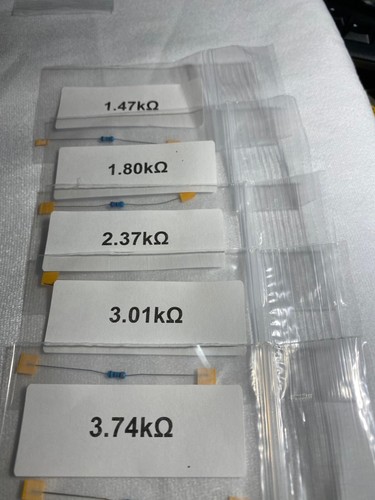 GM VATS BYPASS RESISTOR KIT (INDIVIDUALLY LABELED) ALL 15 RESISTORS - Picture 3 of 4