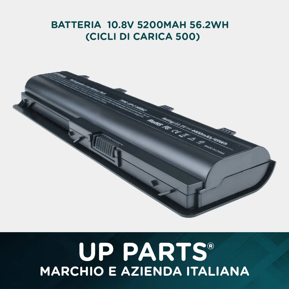 Batteria HP Pavilion DV6 MU06 5200mAh per Notebook PC  PAVILION DV5-2000 - Immagine 3 di 4