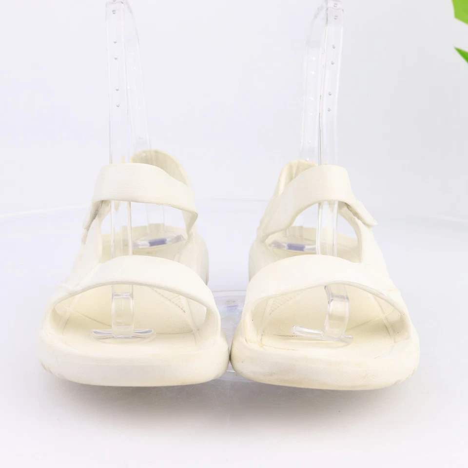 Sandalia Teva para mujer Hurricane Drift talla 9 blanca goma exterior agua zapato luz Foto 2 de 4