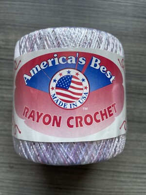 America s Best Rayon Crochet Thread 100 Yds #150 Baby Ombre