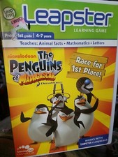 Leapster Games The Penguins Of Madagascar works with Leapster and Leapster2