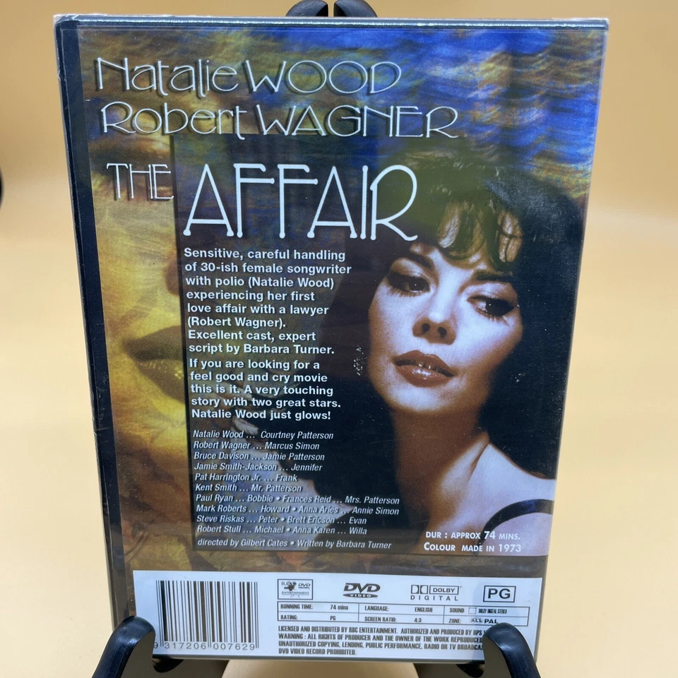 THE AFFAIR DVD Natalie Wood Robert Wagner Bruce Davison Brand New & Sealed R0All - Image 3 of 4