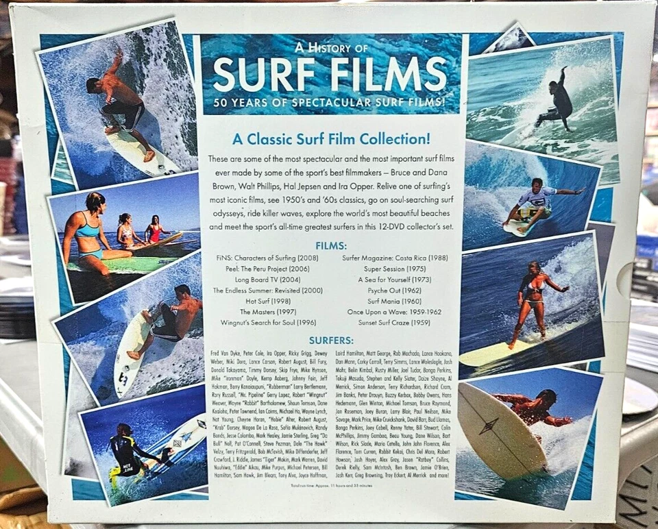 A History of Surf Films 50 Years 12 DISC BOX SET (DVD) BRAND NEW!!! - Image 4 of 4