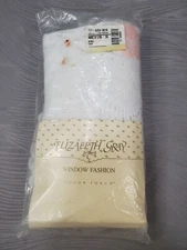 Elizabeth Grey Window Fashion April Tier 66x30"