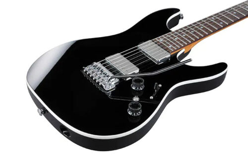 Guitarra Nuevo Modelo Ibanez AZ42P1-BK AZ Premium 2022 AZ Ovalado C Cuello de Arce Asado - Imagen 4 de 10