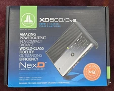 JL Audio XD500/3V2 (98603) 500 watt 3 Channel Amplifier * NEW IN OEM BOX * 