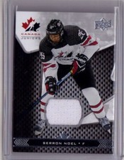 SERRON NOEL 18/19 Upper Deck Team Canada Juniors Rookie Jersey Card #26 Panthers