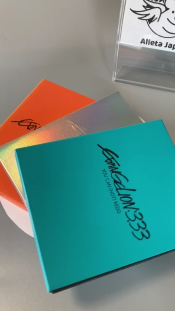 Rebuild of EVANGELION 1.11 2.22 3.33 Blu-ray complete Set Limited