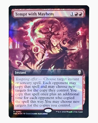 MTG | Tempt with Mayhem | Modern Horizons 3 | Ripple Foil | NM | EN