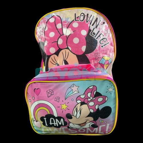 Disney Marvel Large School Backpack w/ Detachable Lunch Bag for Kids Girls Boys - Picture 44 of 73
