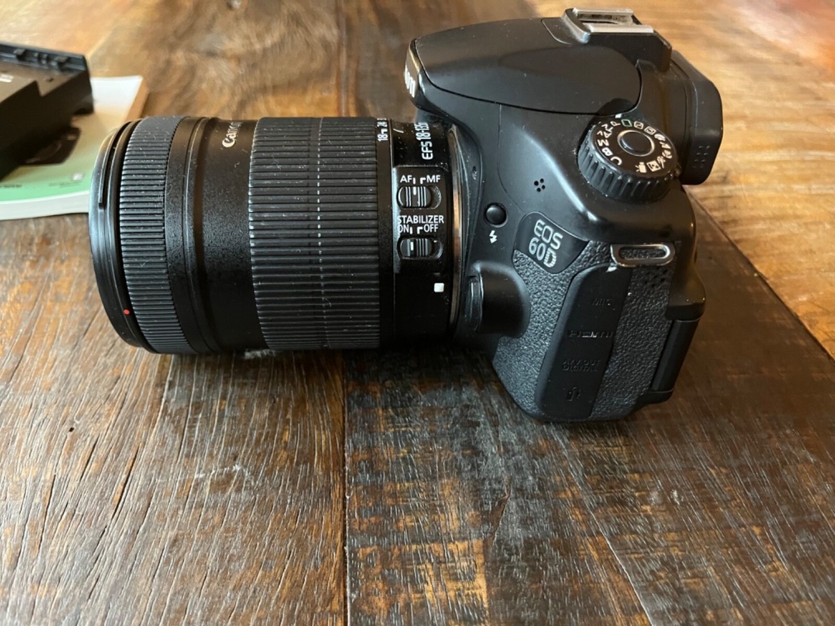 Canon EOS 60D 18 MP CMOS Digital SLR Camera with 18-135mm f
