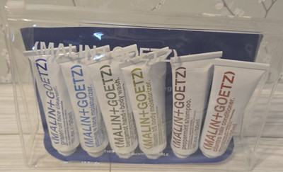 MALIN+GOETZ Essentials Kit Travel Size Cleanser Moisturizer Shampoo Body Wash