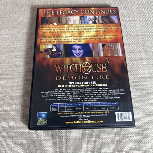 THE WITCHOUSE TRILOGY 1 2 3 - Complete 3 DVD Box Set Horror OOP Rare - Picture 10 of 14