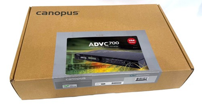 #ad Canopus Advanced Digital Audio Converter 700 ADVC 700 New In Box $299.99
