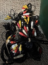RCA Cable Audio Video Cable RCA 3-Male to 3-Male Various Lengths Lot of 15