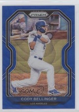 2021 Panini Prizm Tier II Blue Wave Prizm 53/60 Cody Bellinger #135 o7m