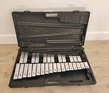 MUSSER Xlyophone With Case-30 Key Vintage Musser Glockenspiel Xylophone