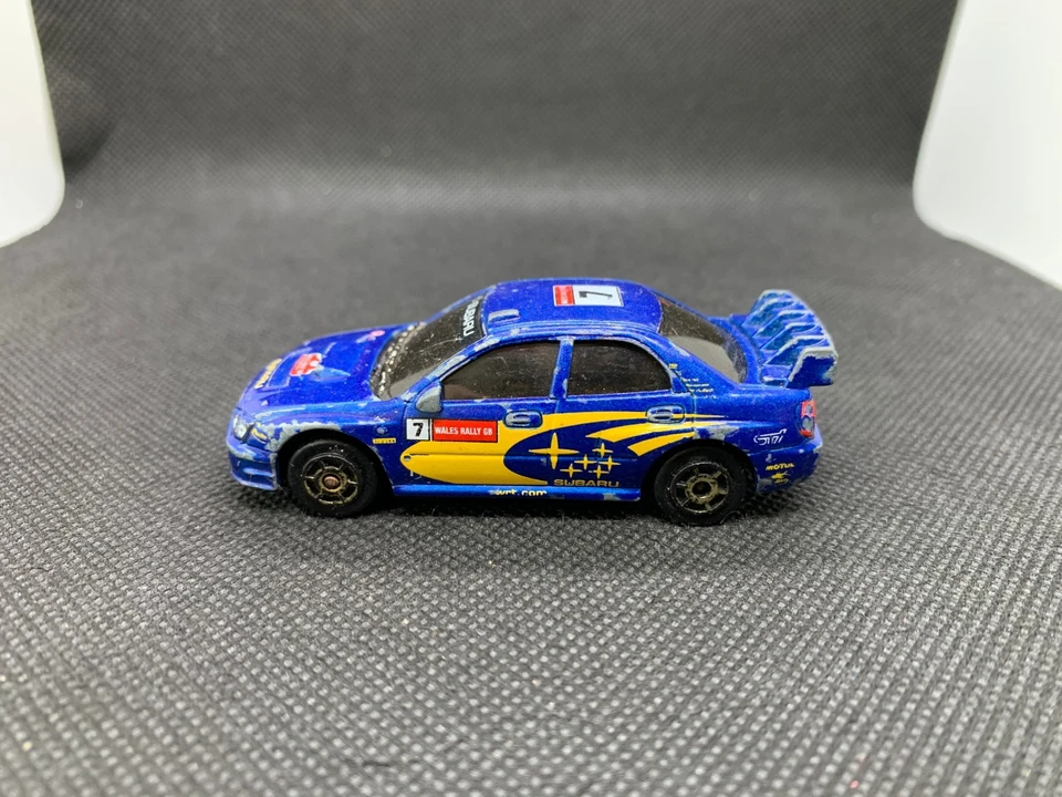 Majorette - Subaru Impreza WRX STI WRC Azul - Diecast - Escala 1:64 - USADO Foto 2 de 4