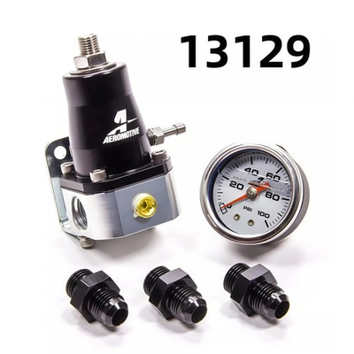 #ad NEW Aeromotive 13129 Compact EFI Bypass Fuel Pressure Regulator Combo Kit $126.50