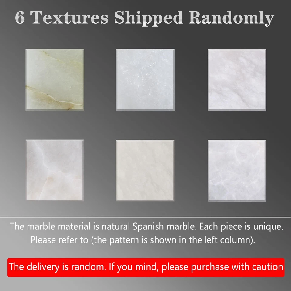 Paquete de 2 apliques de pared de baño de mármol alabastro de 12,75" ovalados ligeros modernos... Foto 4 de 4