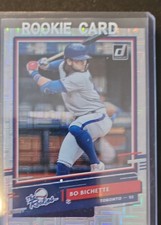 2020 Panini Donruss - The Rookies Bo Bichette #R-6 Vector (RC)
