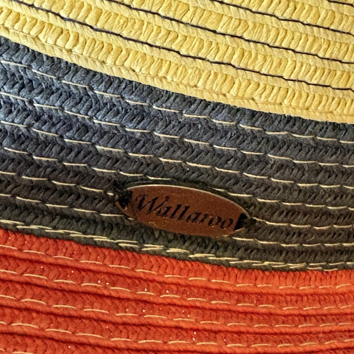Wallaroo Hat Company  St Tropez Trilby Fedora Summer Beach Sun 100% Paper Braid View 4