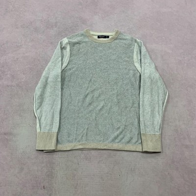 Nautica Strickpullover Pulli Strickpullover mit Kontrastkragen Herren L