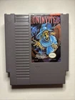 Uninvited Nintendo NES Cart, 1991 Rare Game, Tested Working