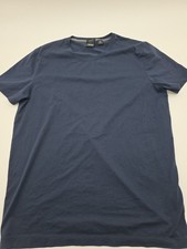 Boss Regular Fit Polo Shirt Men L Blue Solid. 37675