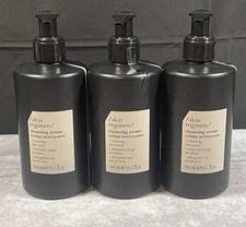 Skin Regimen Comfort Zone Cleansing Cream Face Wash 10.1 fl oz x 3 New Sealed