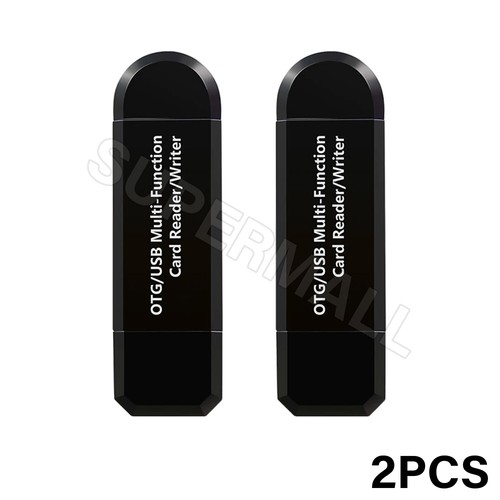 Micro USB OTG to USB 2.0 Adapter SD/Micro SD Card Reader For Smartphones/PC OZ - Picture 14 of 14