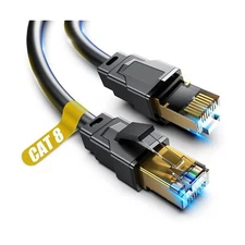 Cat 8 Ethernet Cable, 25ft Heavy Duty High Speed Internet Network Cable, Prof...