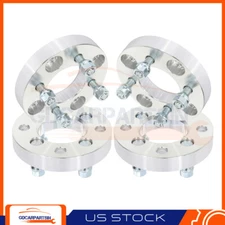 (4) 1" 4x114.3 to 4x100 Wheel Adapters 4 Lug For Honda Accord Ford Festiva Acura