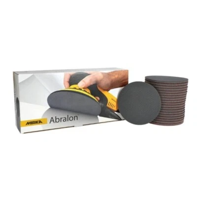 Mirka Abralon Sanding Discs Foam Pads 150mm 6" Wet Dry DA Sander Grits 360-4000