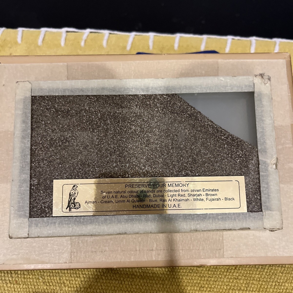 VINTAGE Dubai United Arab Emirates UAE Bedouin Camel Moving Sand
