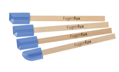 Fugenfux Fugenabzieher hellblau New 4er Set 45° mit 6,3/8,3/10mm und rund