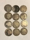 12-Barber Dimes/Silver/Circulated #19296