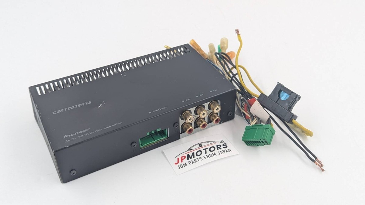 Pioneer carrozzeria DEH-P01 AMP only HIGH-END CDplayer Used