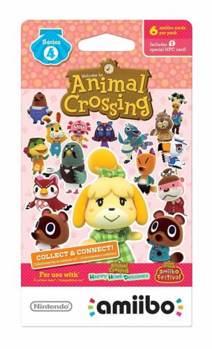 Authentic Individual Animal Crossing Amiibo Cards - Series 4 (#301-400) US  Ver.