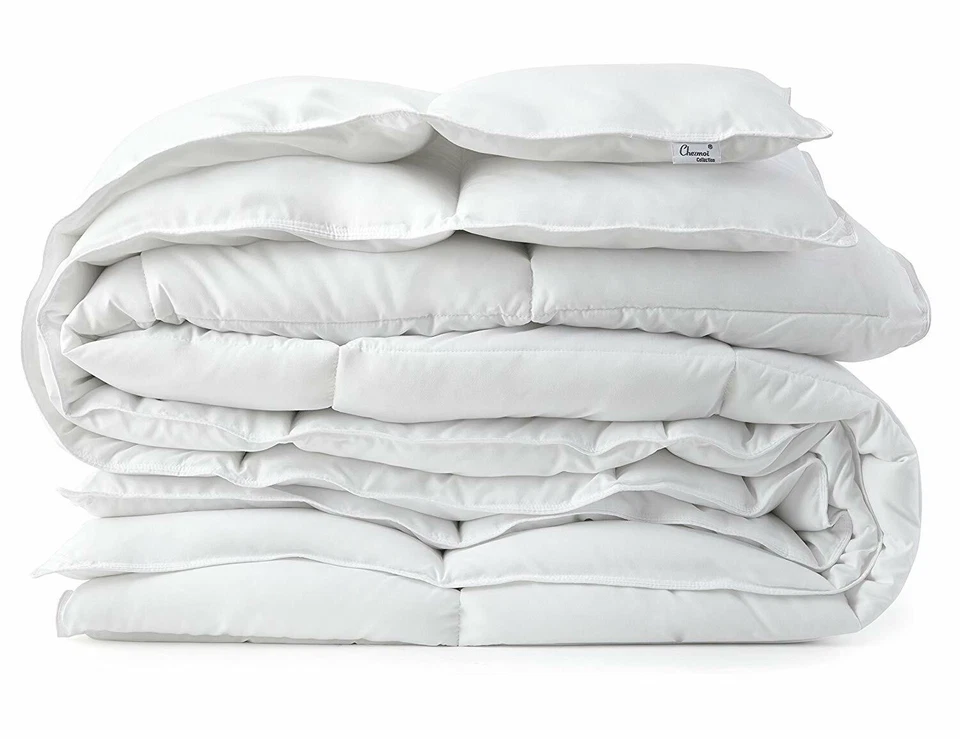 White Down Alternative Comforter (Duvet Cover Insert)  Medium or Extra Warmth - Image 3 of 3