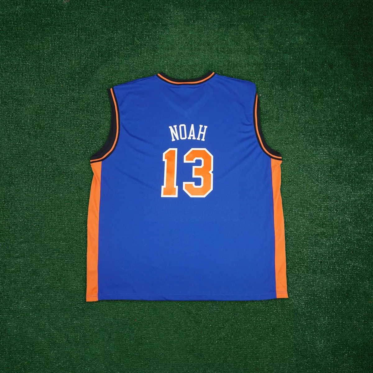 Joakim Noah Adidas NBA New York Knicks Official Away Blue Men'