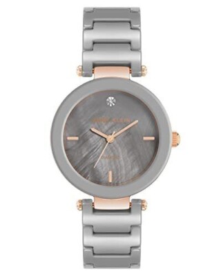 Women\'s Genuine Diamond Dial Ceramic Bracelet Watch Anne Klein Women main image 3