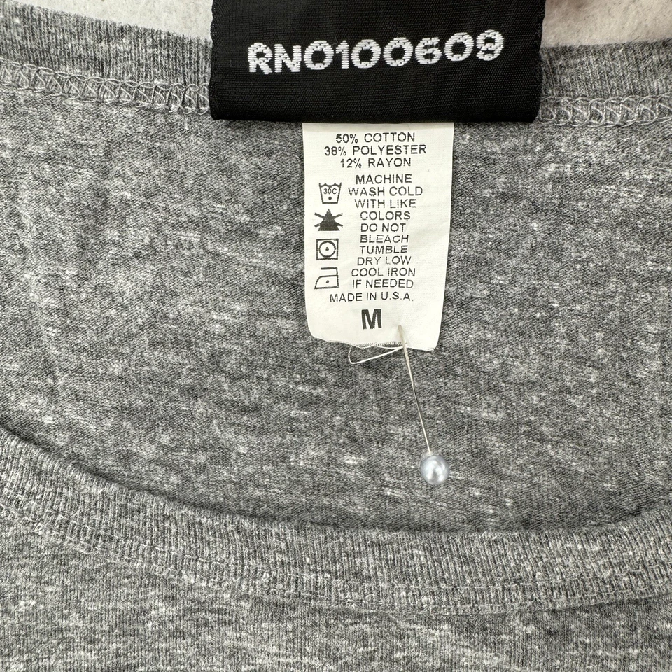 Рубашка женская Junk Food средняя футболка The Beatles Love Me Do короткий рукав серая - Изображение 4 из 4